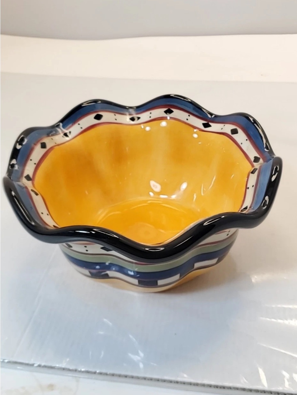 Table Tops Hand Painted Ceramic Bowl